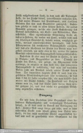 Düngung