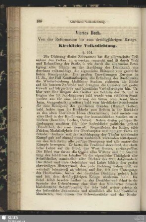 Viertes Buch. Von der Reformation bis zum dreißigjährigen Kriege