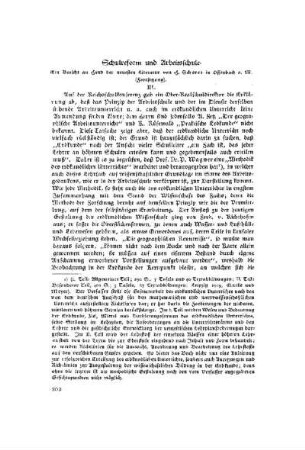 Schulreform und Arbeitsschule : (Fortsetzung)