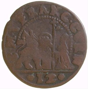Münze, Soldo, 1656