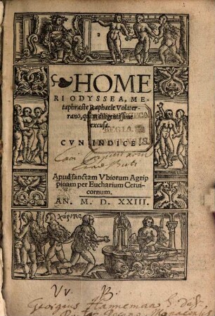 Homeri Odyssea