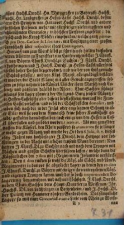 Mayntzisches Belagerungs-Diarium : oder ... Erzehlung was ... bey der Belagerung der Stadt Maynz ... vorgangen im Jahr 1689