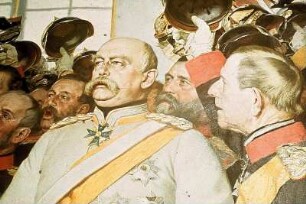 Kaiserproklamation in Versailles 1871