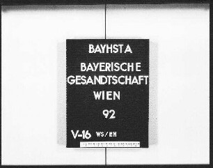 Verweisung des päpstlichen Nuntius vom kaiserlichen Hof