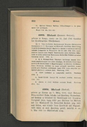 4276. Weland (Wolbeck)
