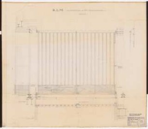 Reichsluftfahrtministerium, Berlin: Durchfahrt L1 (Gitter): Details 1:10