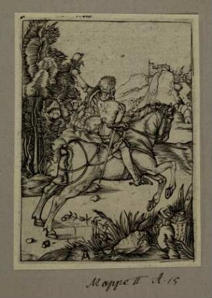 Galoppierender Reiter (Der kleine Kurier)