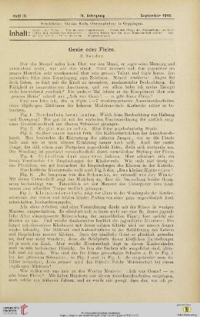 Heft IX (September 1910)