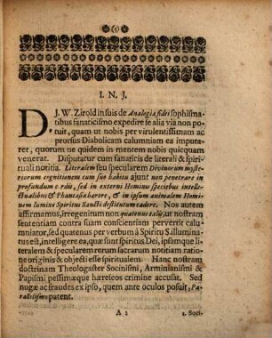 Gnōsis pseudōnymos : h. e. Dogma fanaticum De Notitia Literali & Spirituali ita discussum, ut Theologastri Stargardiensis & Antecessorum Praestigiae nec non fundamenta errorum praecipua in Theologia Mystica detegantur, & Judicio Ecclesiae Evangelico-Lutheranae exponantur a Friderico Christiano Büchero, Saxone ...