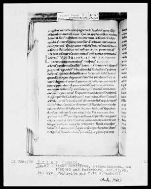 Vitae Sanctorum: Seite