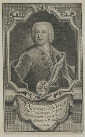 Bildnis des Nicolaus Börner