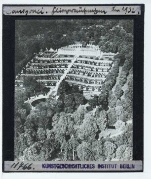 Potsdam, Sanssouci,Potsdam, Sanssouci Weinterrassen : Luftaufnahme