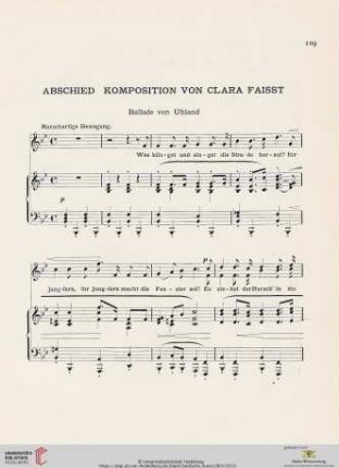 3: Abschied : Komposition