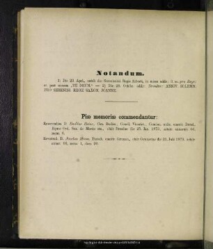 Piae memoriae commendatur