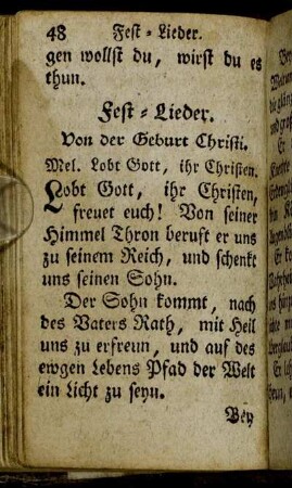 Fest-Lieder.