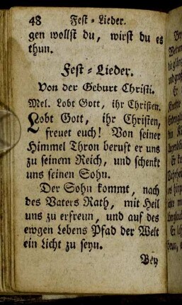 Fest-Lieder.