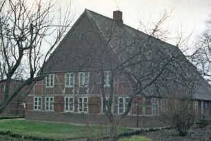 Hauptstraße: Hufnerhaus: Giebelseite Wohntrakt