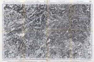 100 Carte de l'Etat Major de la France; Lure