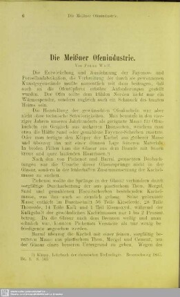 Die Meißner Ofenindustrie