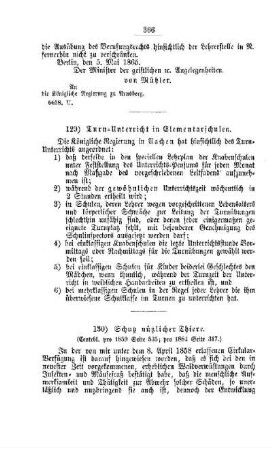 Turn-Unterricht in Elementarschulen : [III. Elementarschulwesen]