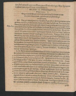 Sectio II. Porismatica.
