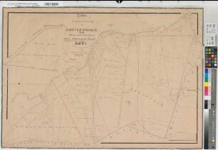 Greven (Greven), Teilung der Grever Marken, Brouillonkarte Bl.1