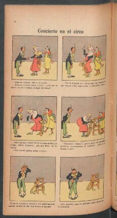 Concierto en el circo - [Cómic]