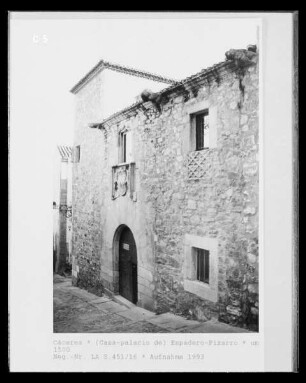 Casa-Palacio de Espadero-Pizarro & Del Mono
