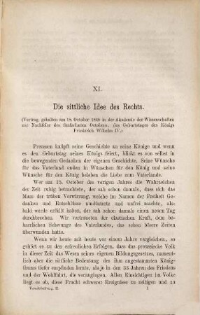 Kleine Schriften, 2