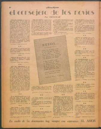 El consejero de los novios