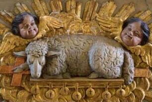 Frankreich. Bretagne. Finistere. Locronan. Eglise Saint Ronan. 15 Jahrhundert. Hauptaltar
