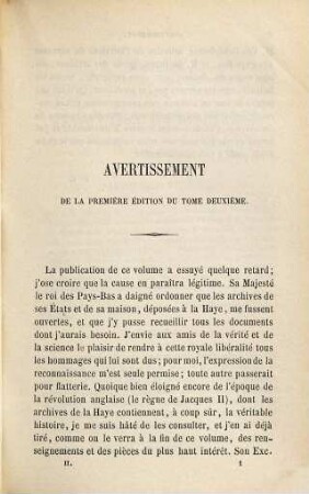 Histoire de la révolution d'Angleterre : depuis l'avénement de Charles I. jusqu'a sa mort, 2