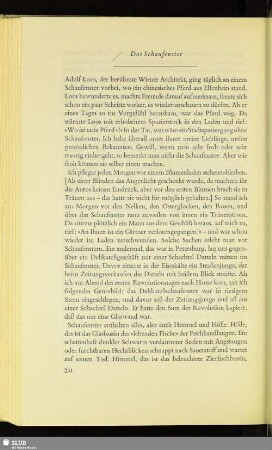 Das Schaufenster