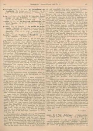 261-262 [Rezension] Haering, Theodor L., Die Struktur der Weltgeschichte