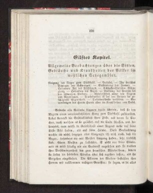 Eilftes Kapitel. Allgemeine Beobachtungen über die Sitten, Gebräuche und Krankheiten der Völker im westlichen Senegambien.