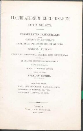 Lucubrationum Euripidearum capita selecta