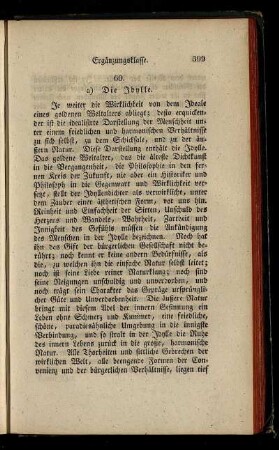 a) Die Idylle.