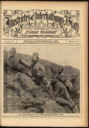 Ausgabe vom Sonntag, den 10. November 1912.