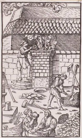 Agricola, Hüttenwesen, 1556