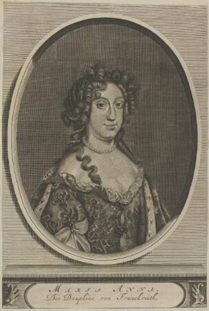 Bildnis von Maria Anna, Dauphine von Franckreich