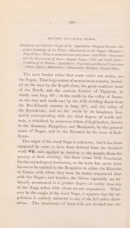 Section IX. - Naga tribes