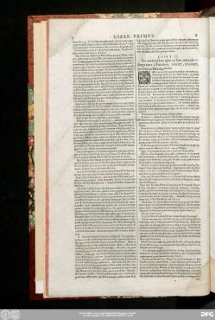 Caput II. De nominibus quae in hoc articulo vusurpantur à Patribus, unitate, trinitate, personis, essentia, [...].