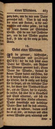 663-666, Einer Wittwe