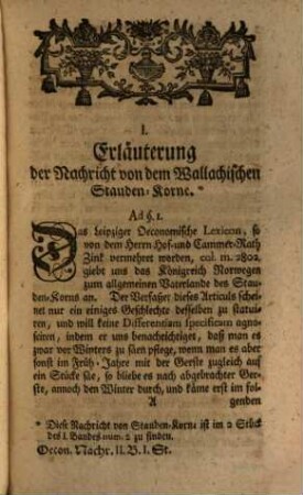 Oeconomische Nachrichten. 2. 1751