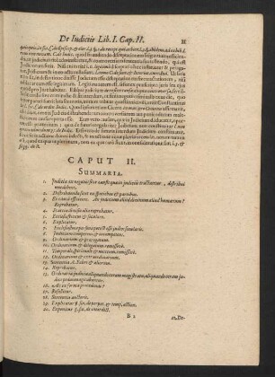 Caput II. Distributiones judiciorum.