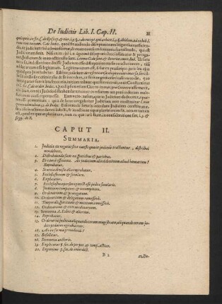 Caput II. Distributiones judiciorum.