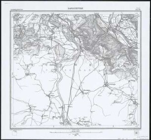 Meßtischblatt [8415] : Dangstetten, 1879 : Dangstetten. - 1:25000. - Leipzig: Giesecke & Devrient, 1879. - 1 Kt.