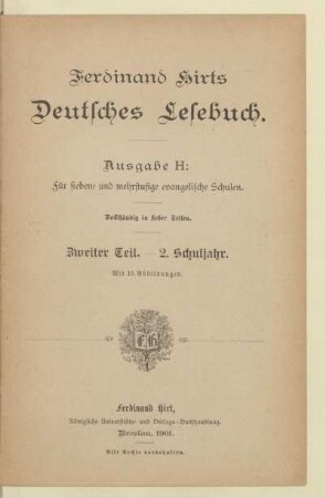 Teil 2 = 2. Schuljahr, [Schülerband]: [Teil 2 = 2. Schuljahr, [Schülerband]]