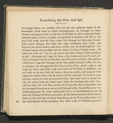 Rutschberg mit Hase und Igel