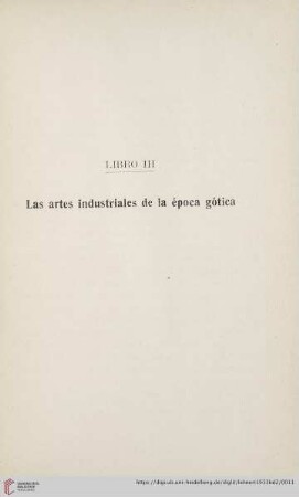 Libro 3 -Las artes industriales de la epoca gotica